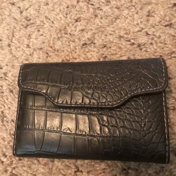 Accessories - brown wallet real leather